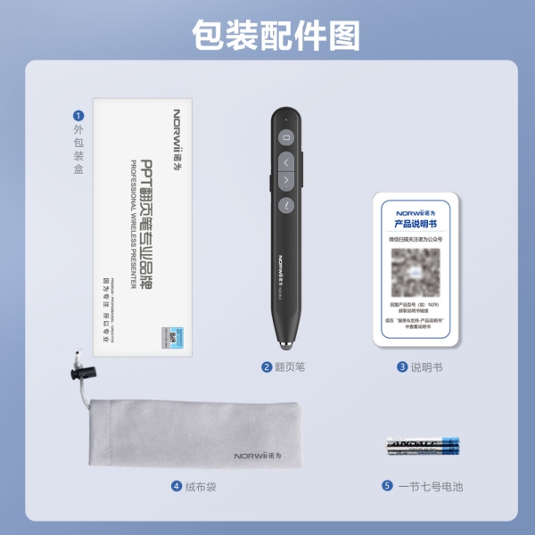 N20 BLE 翻頁(yè)筆 觸控書(shū)寫(xiě) 藍(lán)牙連接  上下翻頁(yè) 標(biāo)注功能 超鏈接