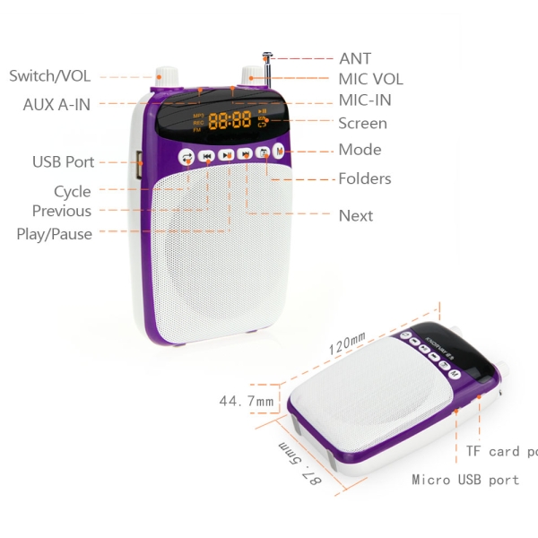 S308 Voice Amplifier